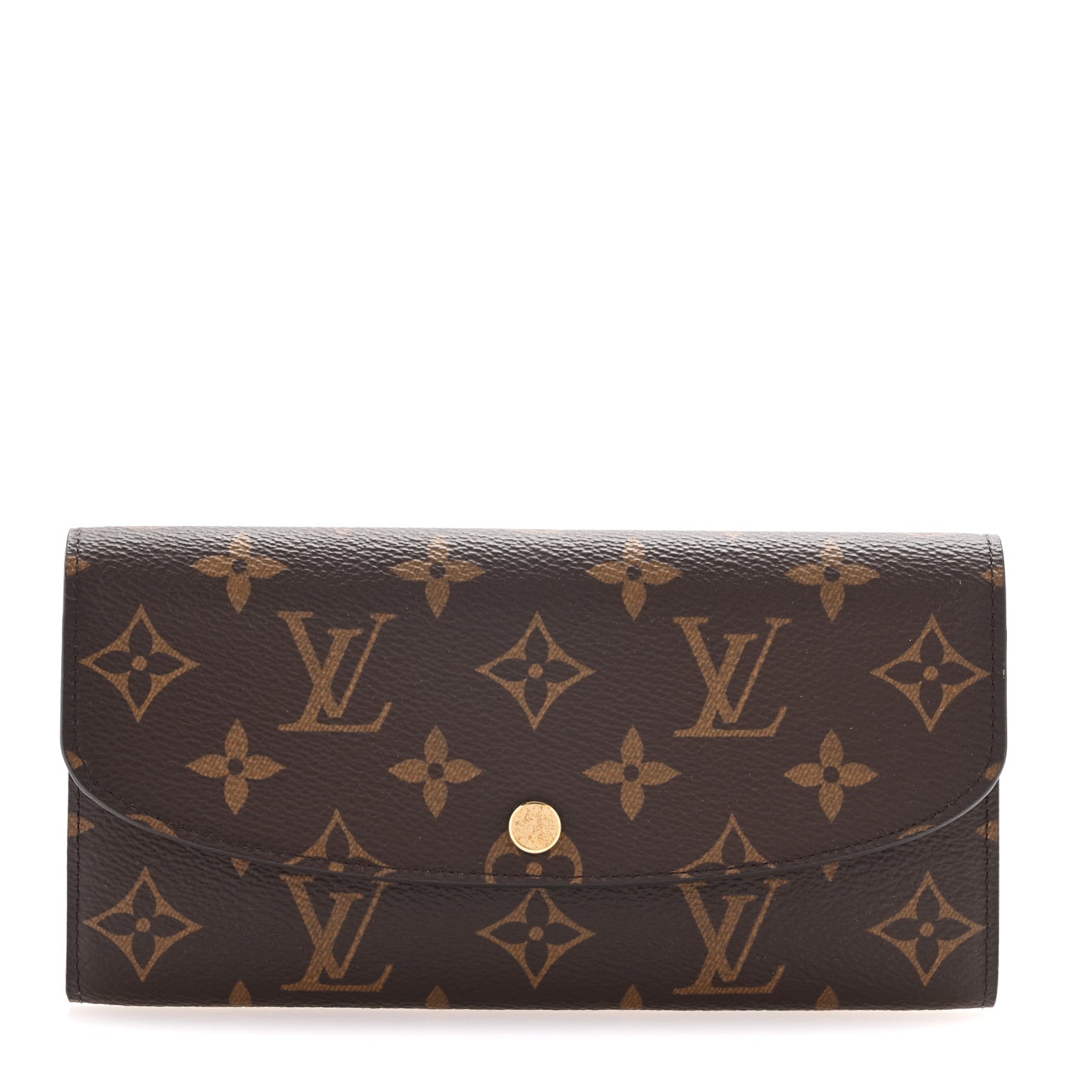 Louis Vuitton Monogram Emilie Wallet Rose Ballerine 1 of 8