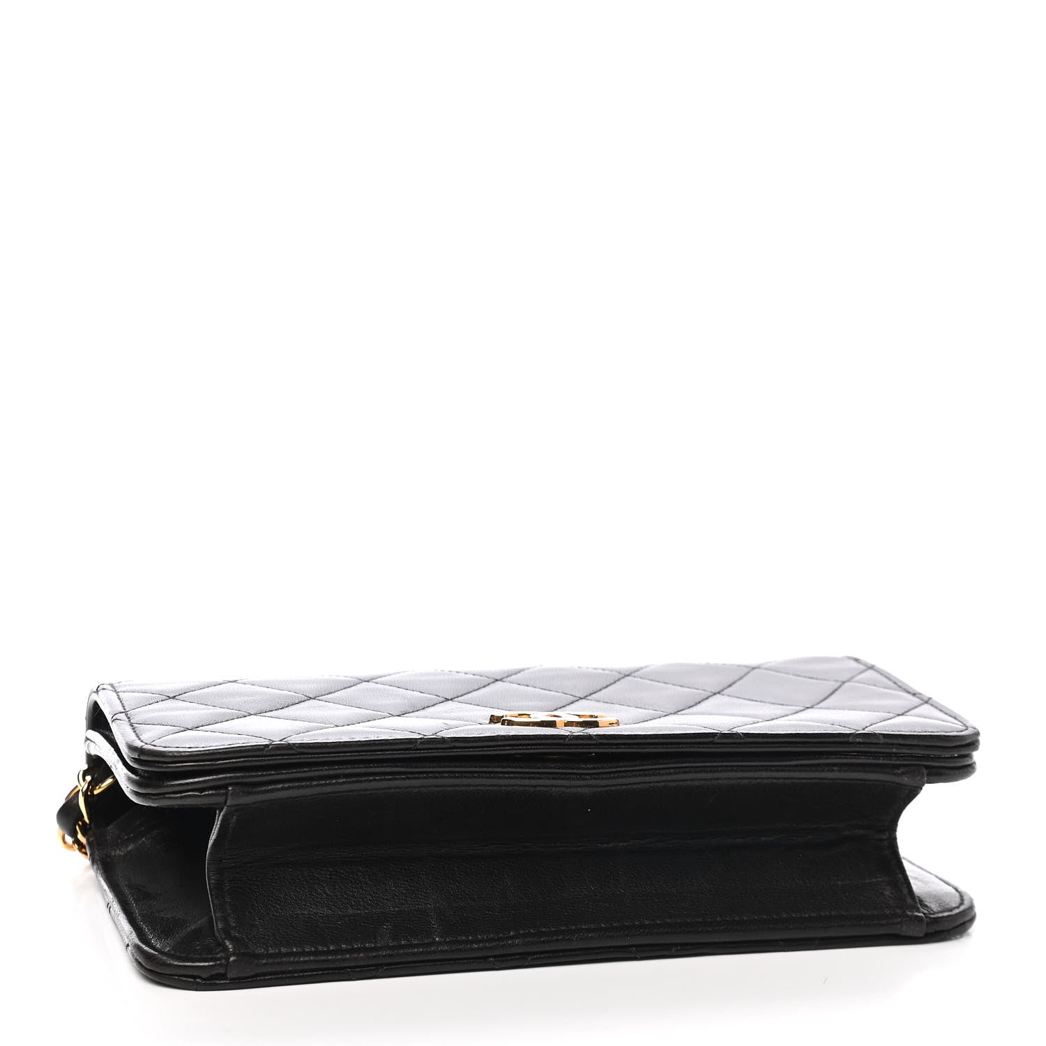 Chanel Lambskin Quilted Small Single Flap Black 4 of 9