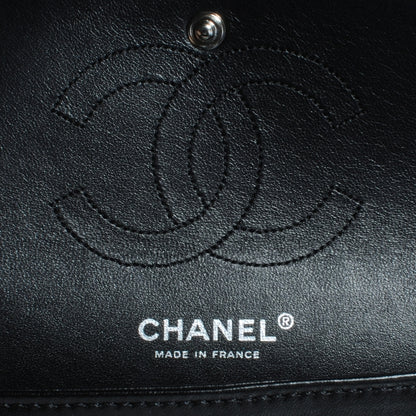 Chanel Patent Medium Double Flap Black 7 of 9