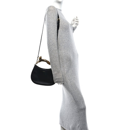 Lanvin Lambskin Cat Hobo Black 2 of 11