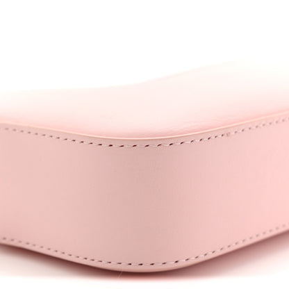 Gucci Dollar Calfskin Enamel Super Mini GG Marmont Chain Shoulder Bag Light Pink Blue 9 of 13