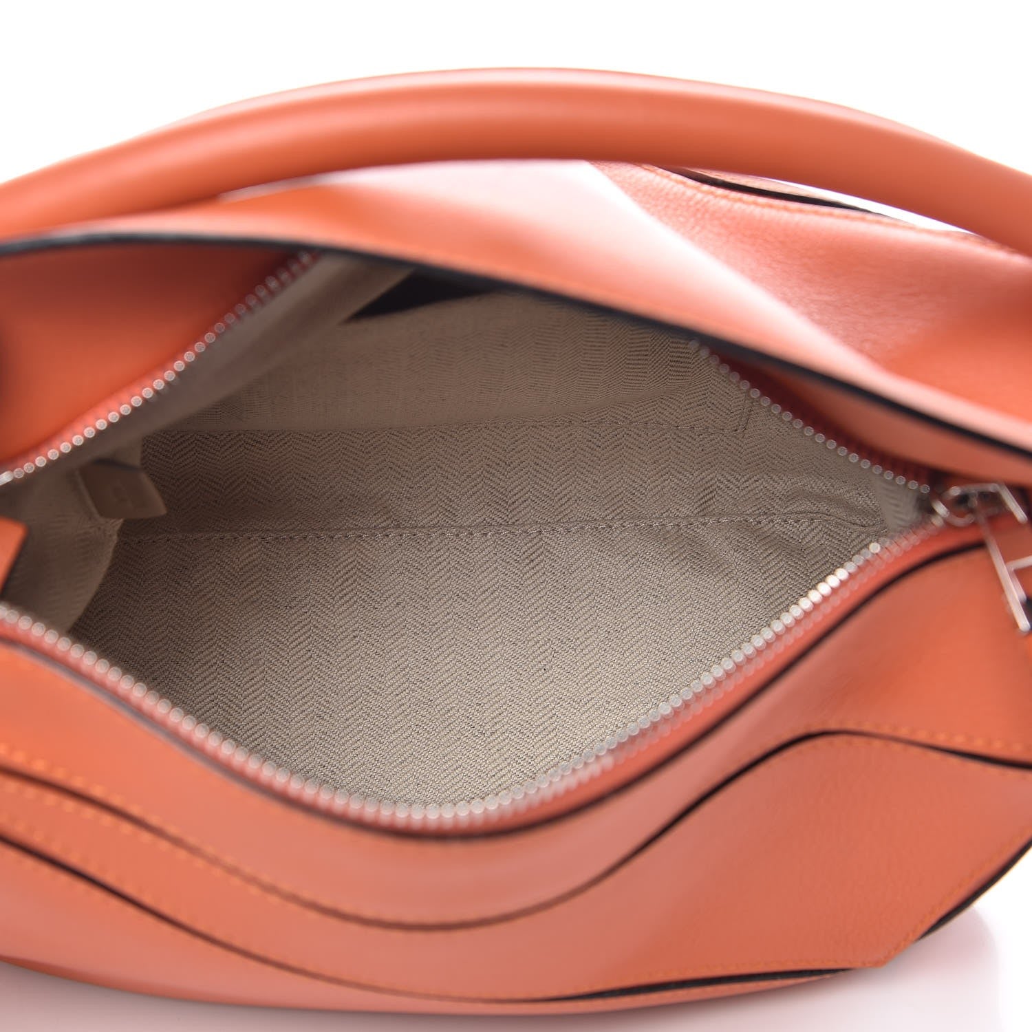 Loewe Calfskin Small Puzzle Bag Orange 6 of 8
