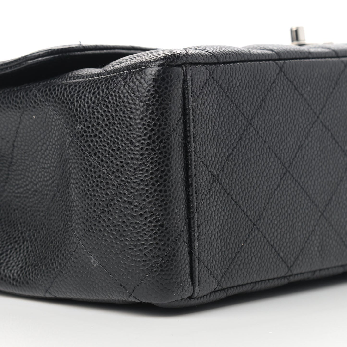 Caviar Quilted Maxi Single Flap Black