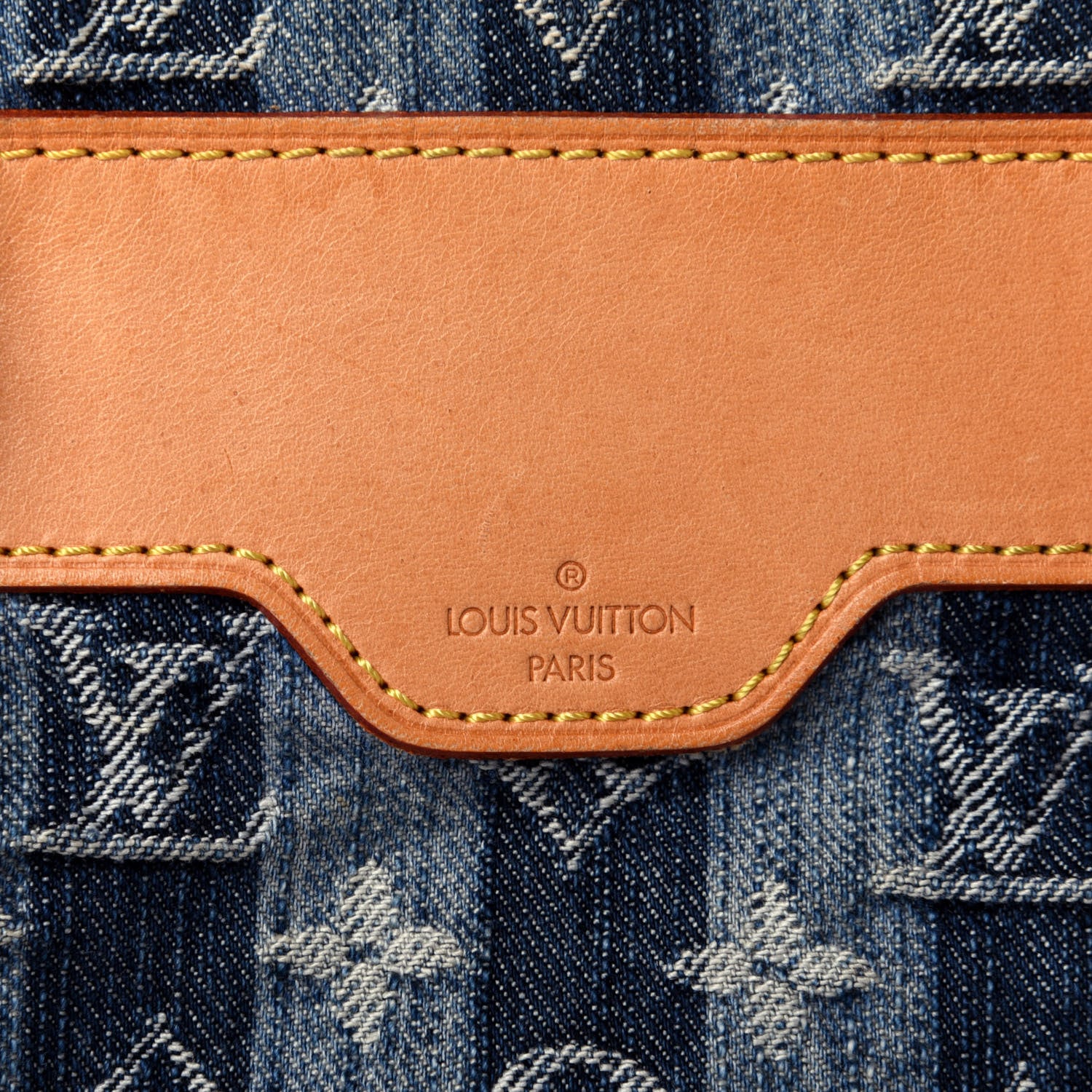 Louis Vuitton Denim Raye Cabas GM 12 of 12