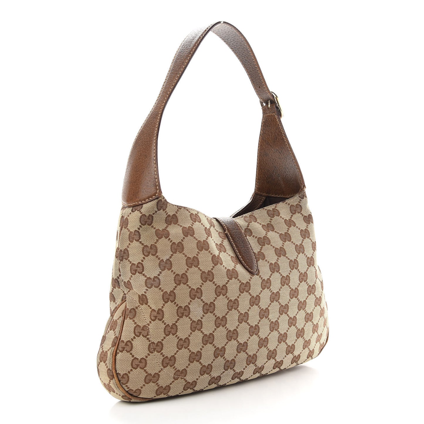 Monogram Small Jackie O Hobo Brown