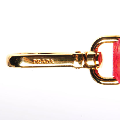 Prada Saffiano Lux Bowler Fuoco 10 of 15
