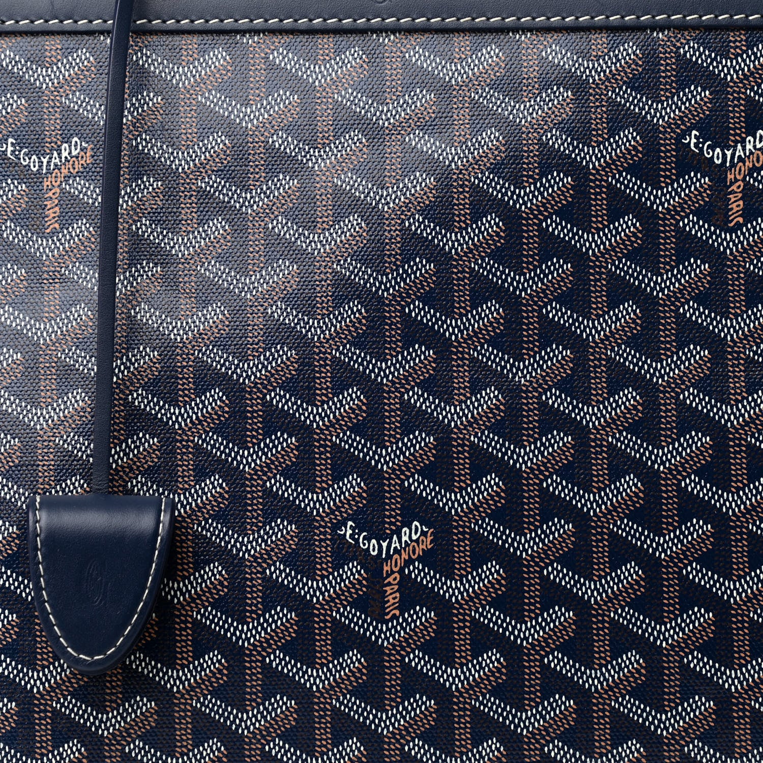 Goyard Goyardine Bellechasse PM Navy 7 of 10