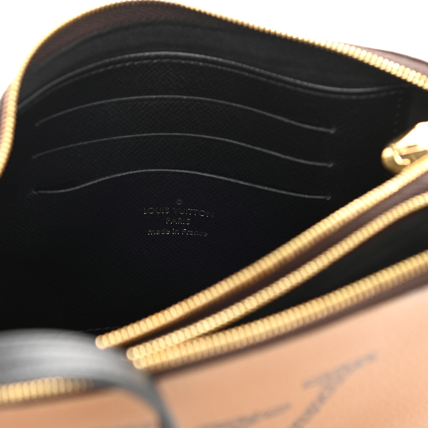 Louis Vuitton Reverse Monogram Giant Double Zip Pochette 7 of 9