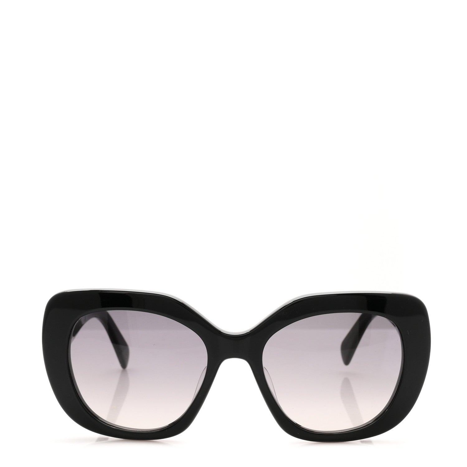 Celine Acetate Triomphe 01 Square Sunglasses CL 40226U Black 2 of 7