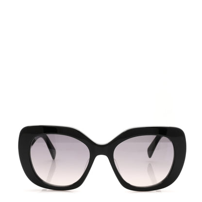 Celine Acetate Triomphe 01 Square Sunglasses CL 40226U Black 2 of 7
