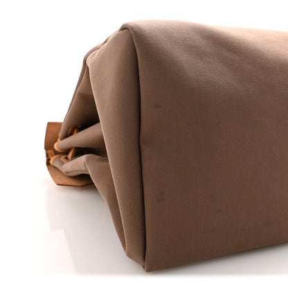 Hermes Military Toile Vache Hunter Herbag Cabine Zip 50 Etoupe Dune 10 of 11