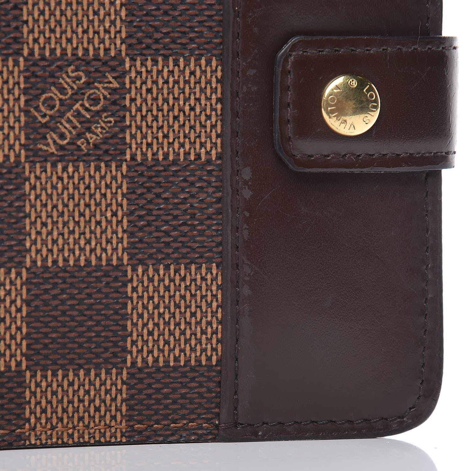 Louis Vuitton Damier Ebene Zippe Zipped Compact Wallet 8 of 8