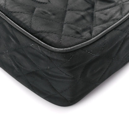 Chanel Satin Quilted Tassel Camera Case Black 12 of 12