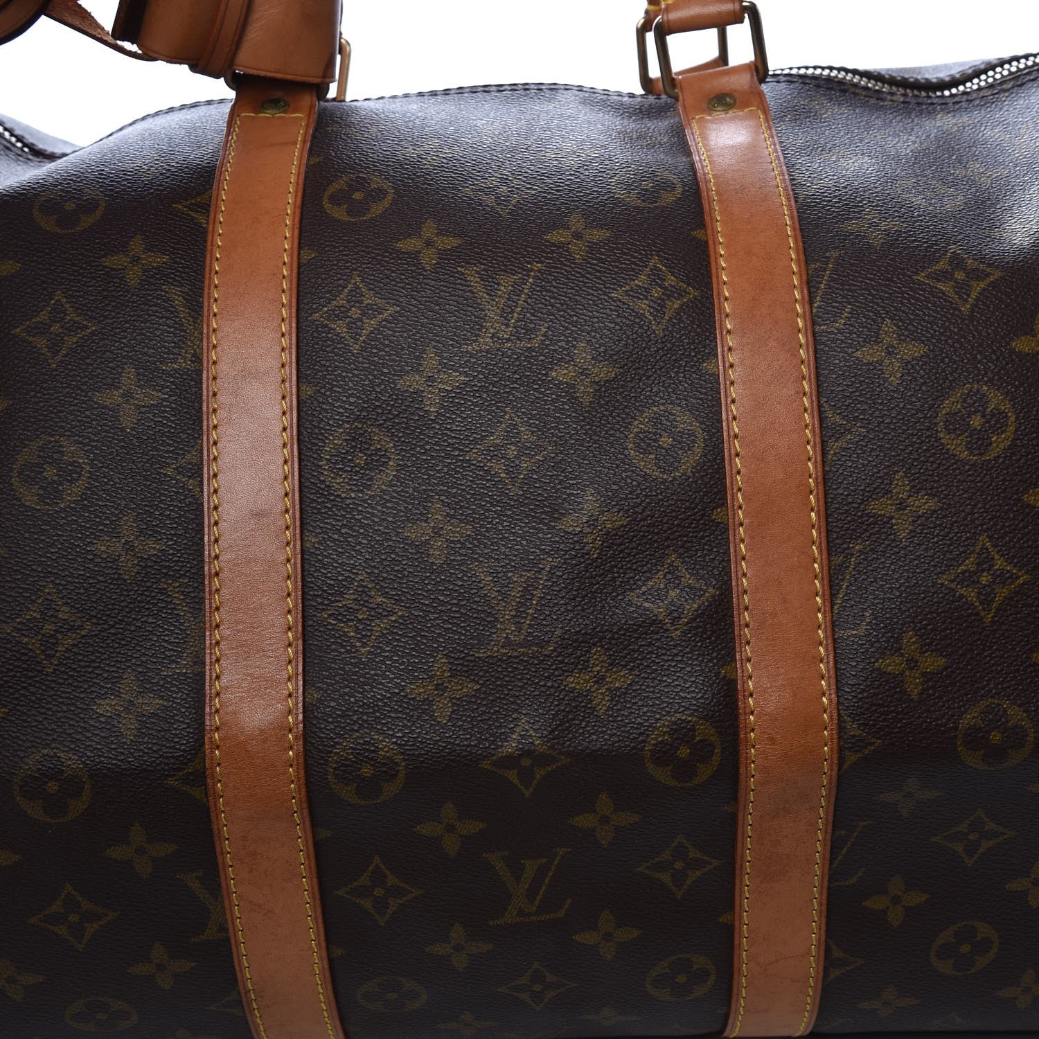 Louis Vuitton Monogram Keepall Bandouliere 55 11 of 13