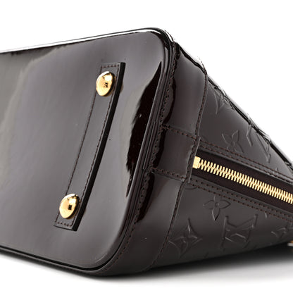 Louis Vuitton Vernis Alma PM Amarante 10 of 13