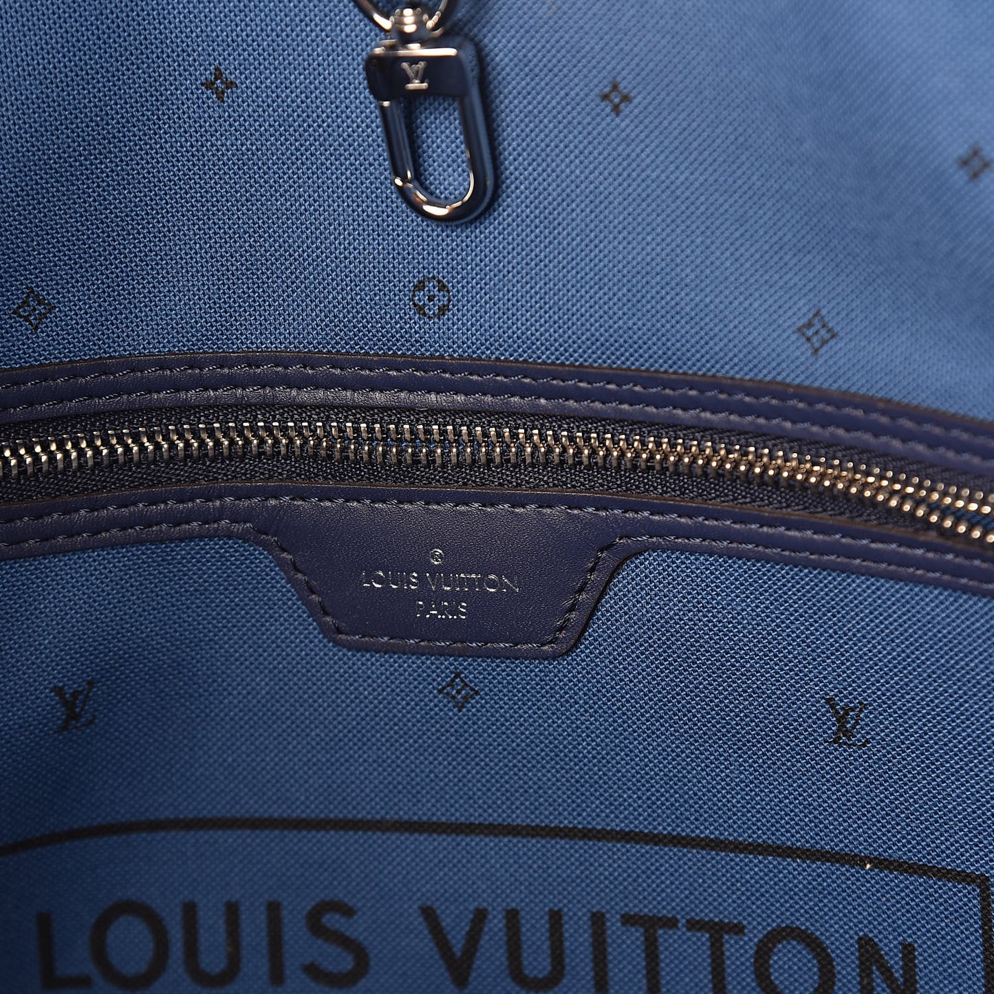 Monogram Escale Neverfull MM Blue