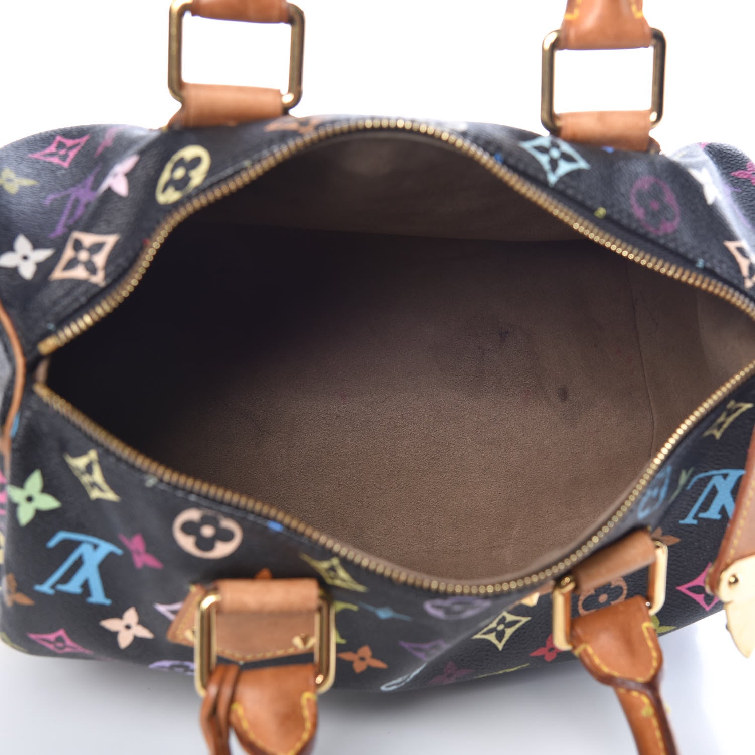Louis Vuitton Monogram Multicolor Speedy 30 Black 8 of 15