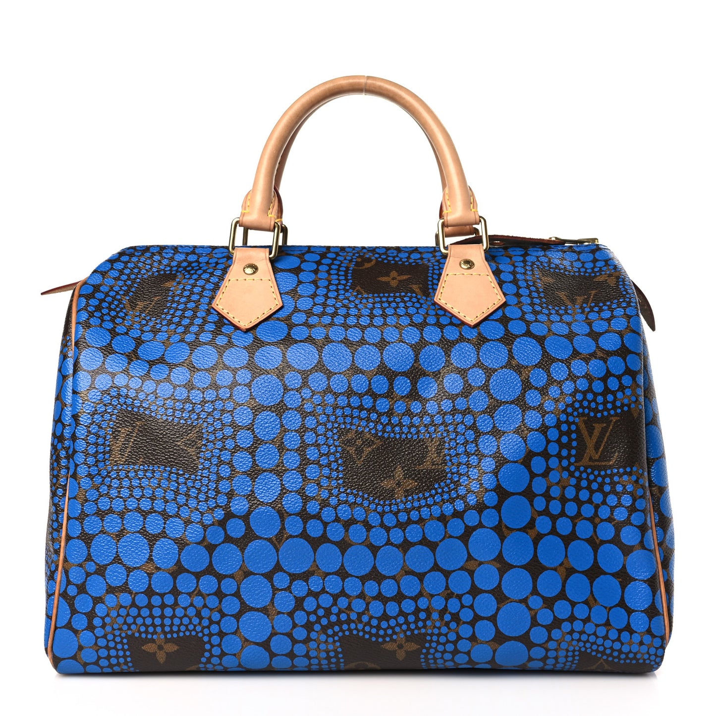 Monogram Kusama Town Speedy 30 Blue