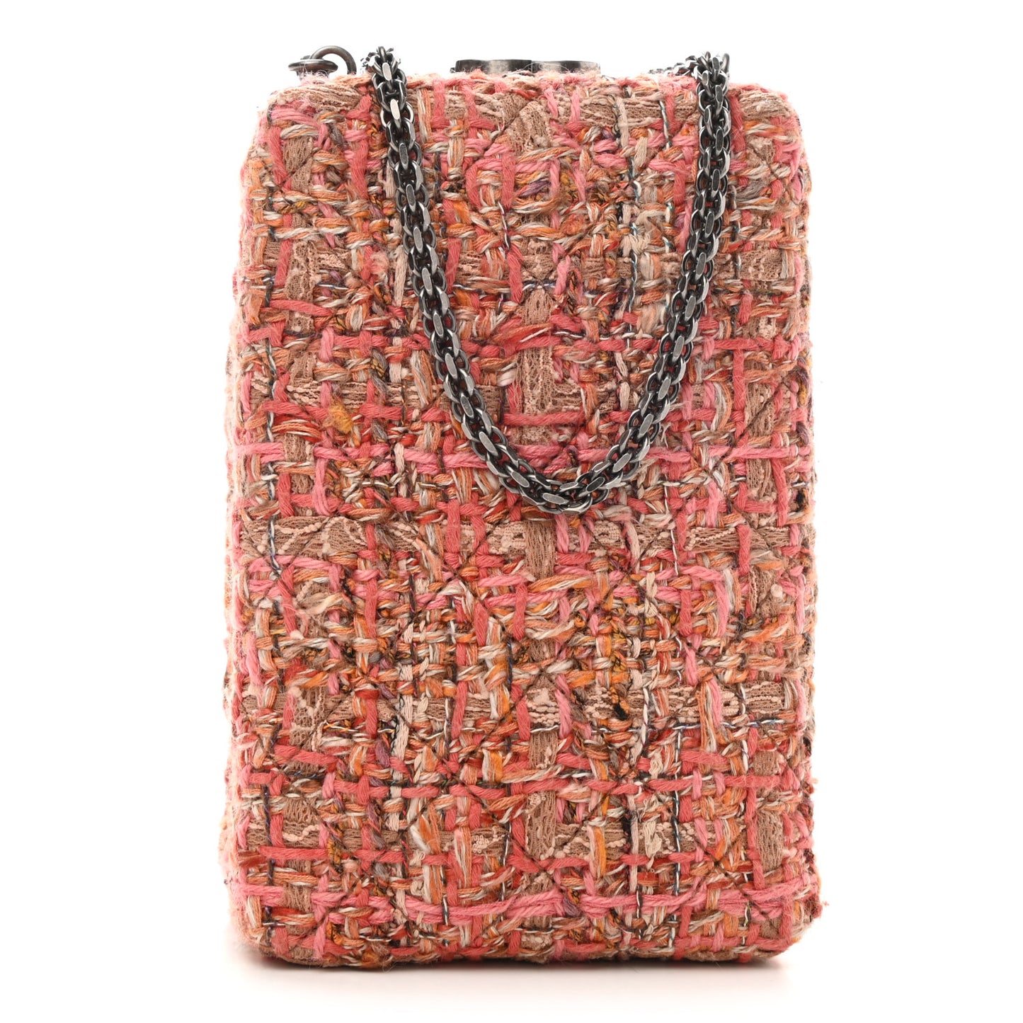 Tweed Kisslock Crossbody Multicolor