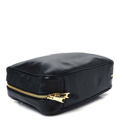 Miu Miu Soft Calf Softy Large Beau Top Handle Bag Black 3 of 10