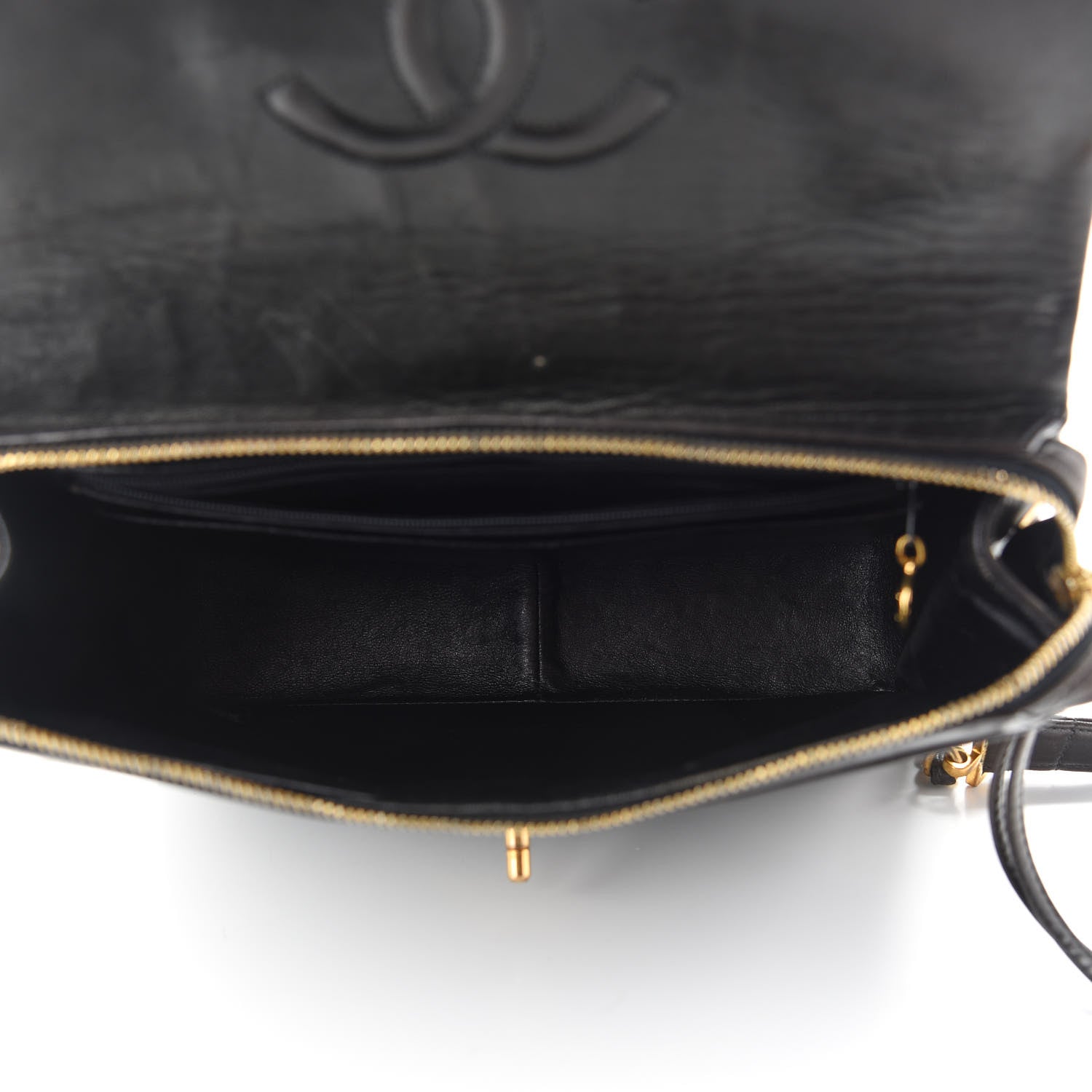 Chanel Lambskin Quilted Backpack Brown 4 of 9