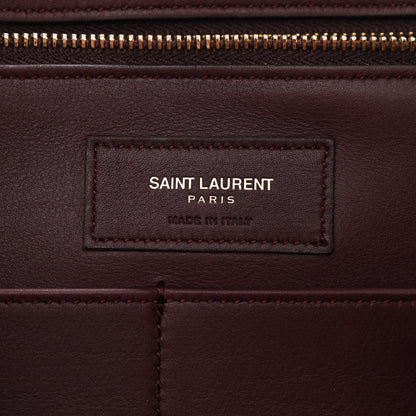 Saint Laurent Smooth Calfskin Medium Classic Y Cabas Bordeaux 6 of 10