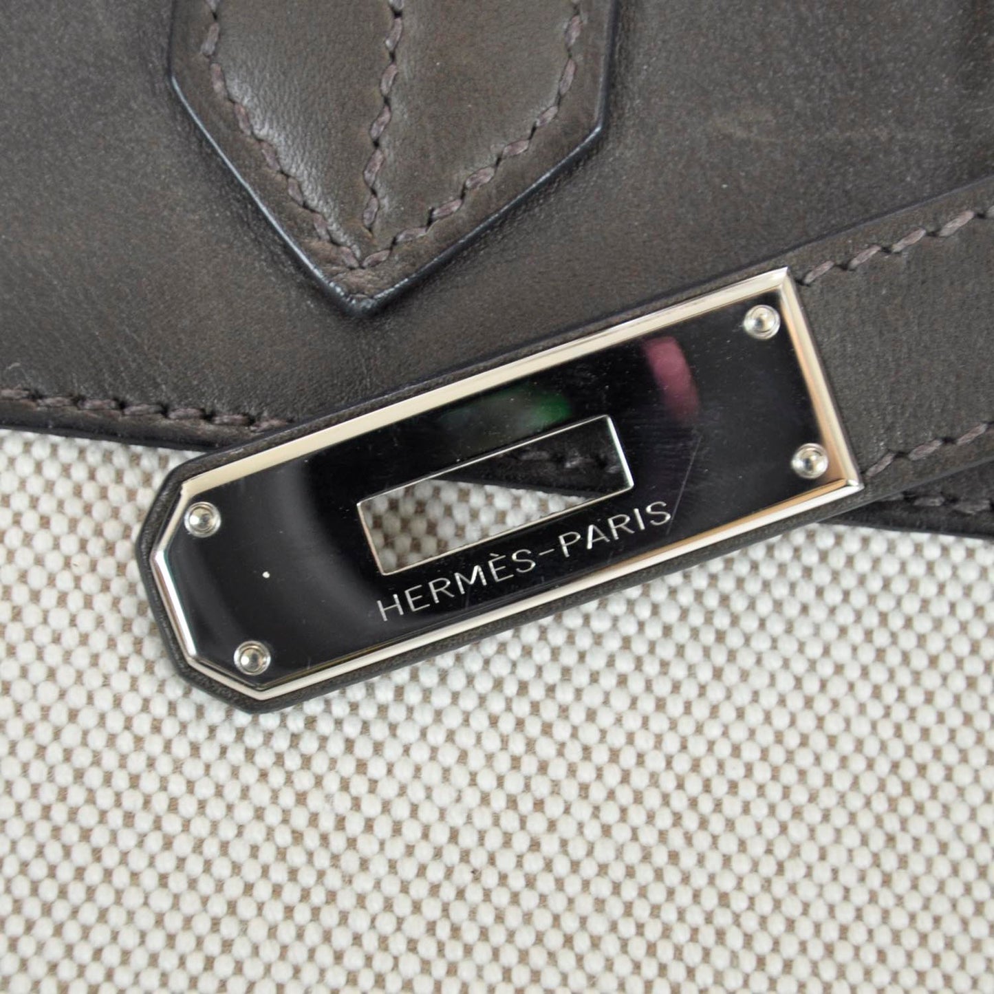 Toile Barenia Birkin 35 Ebene