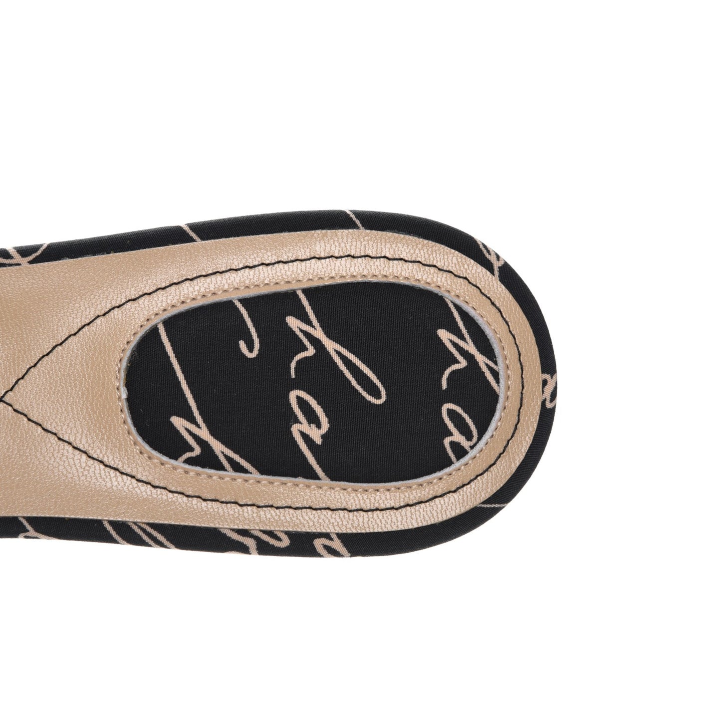 Toile Printed CC Mules 39.5 Black