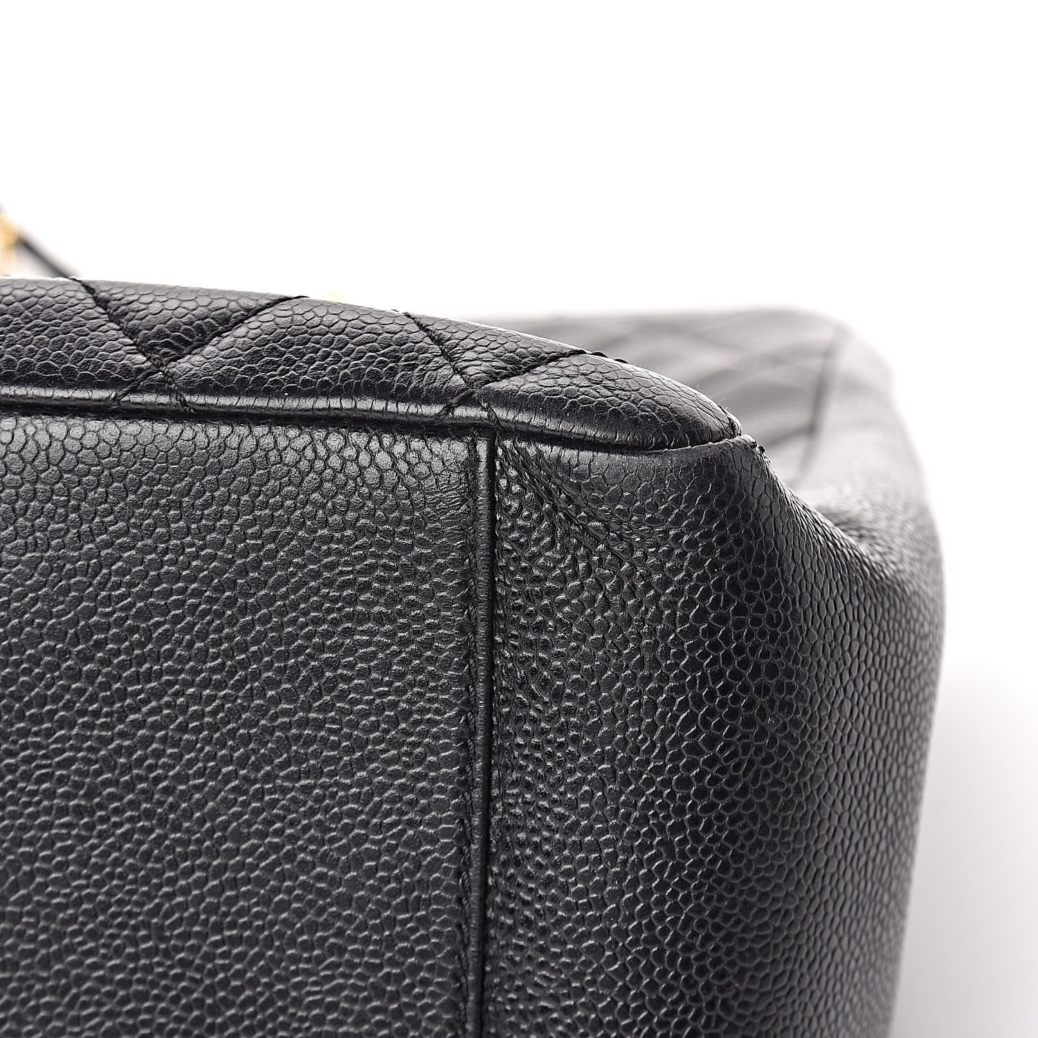 Chanel Caviar Quilted Grand Shopping Tote GST Black 11 of 16