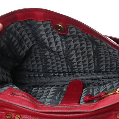 Proenza Schouler Lambskin Medium PS1 Satchel Chianti 7 of 10