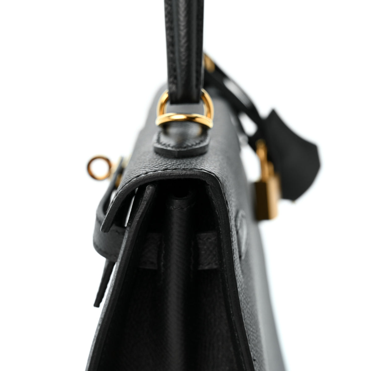 Hermes Epsom Kelly Sellier 25 Black 11 of 15