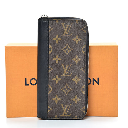 Louis Vuitton Monogram Macassar Vertical Zippy Wallet 7 of 7