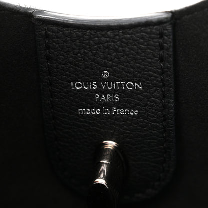 Louis Vuitton Calfskin Lockme Hobo Black 6 of 15
