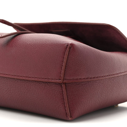 Mansur Gavriel Calfskin Mini Soft Lady Bag Claret 8 of 9