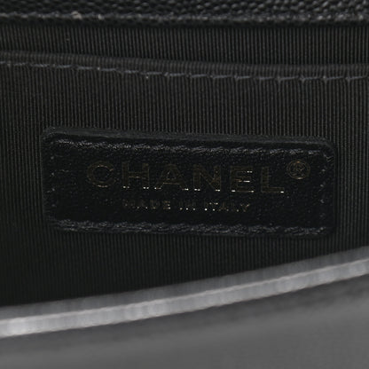 Chanel Caviar Quilted Small Boy Flap Black 6 of 9