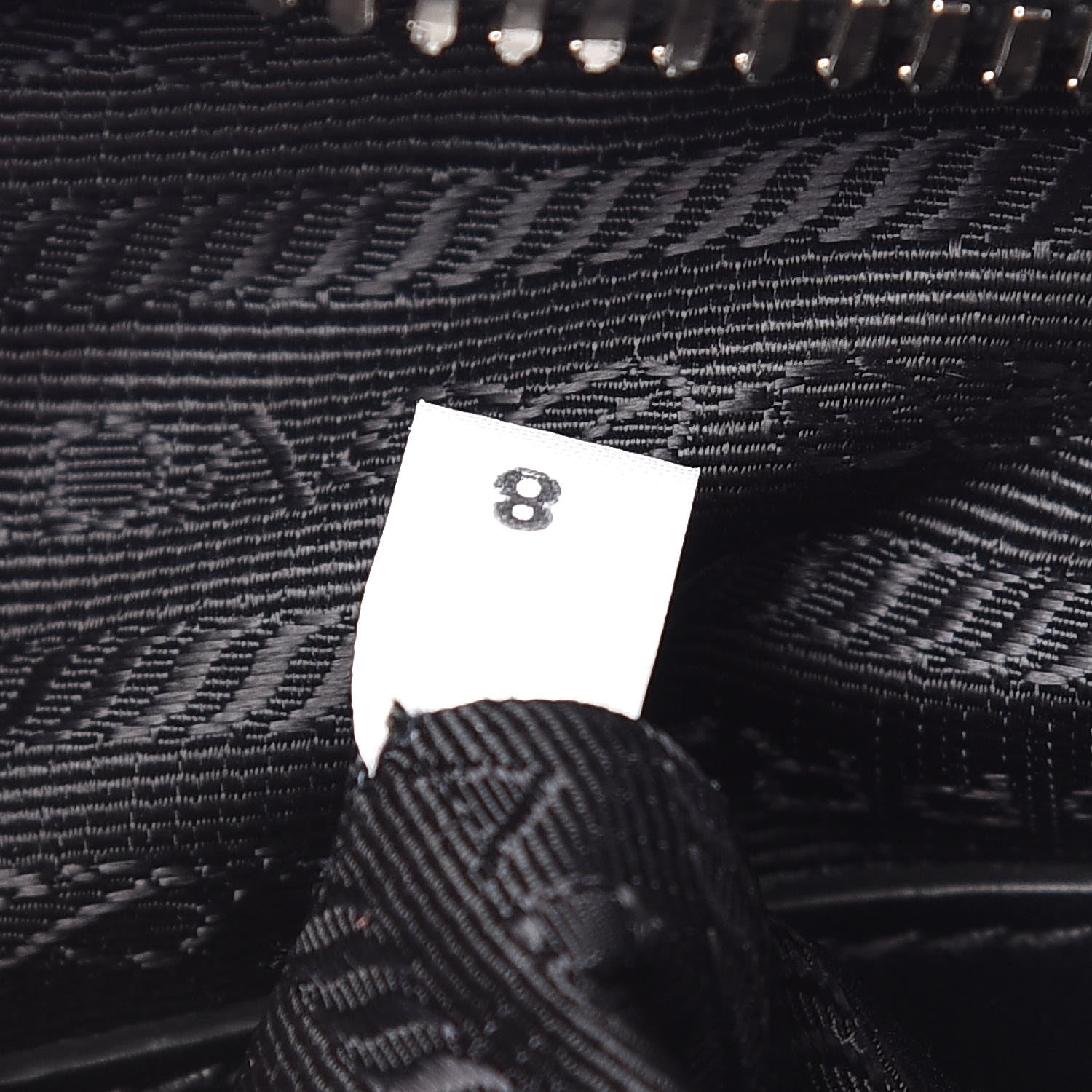 Prada X JAMES JEAN Vitello DNA Flat Messenger Bag Black 8 of 10