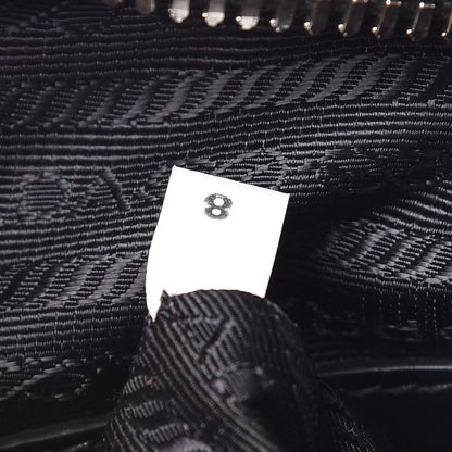Prada X JAMES JEAN Vitello DNA Flat Messenger Bag Black 8 of 10