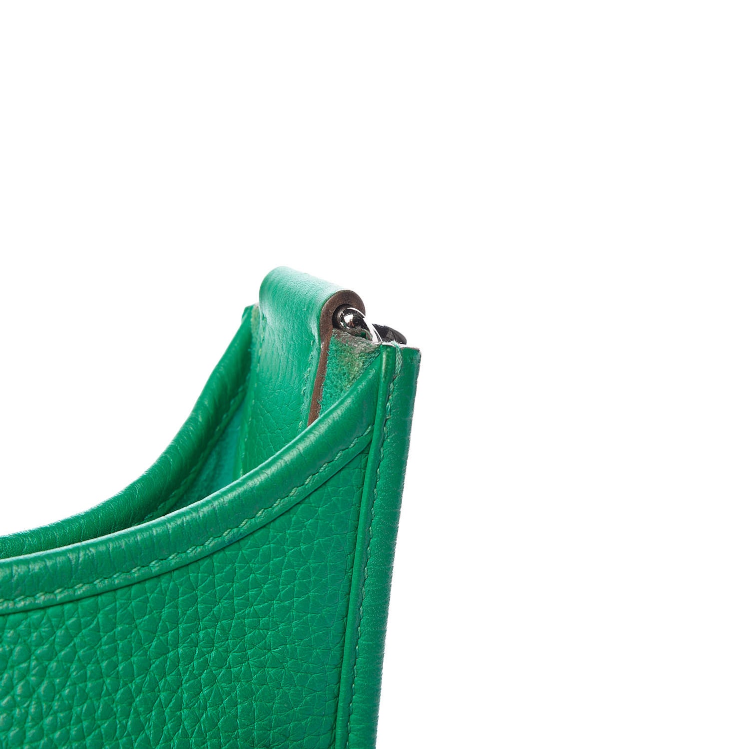 Hermes Taurillon Clemence Evelyne III PM Vert Menthe 12 of 28