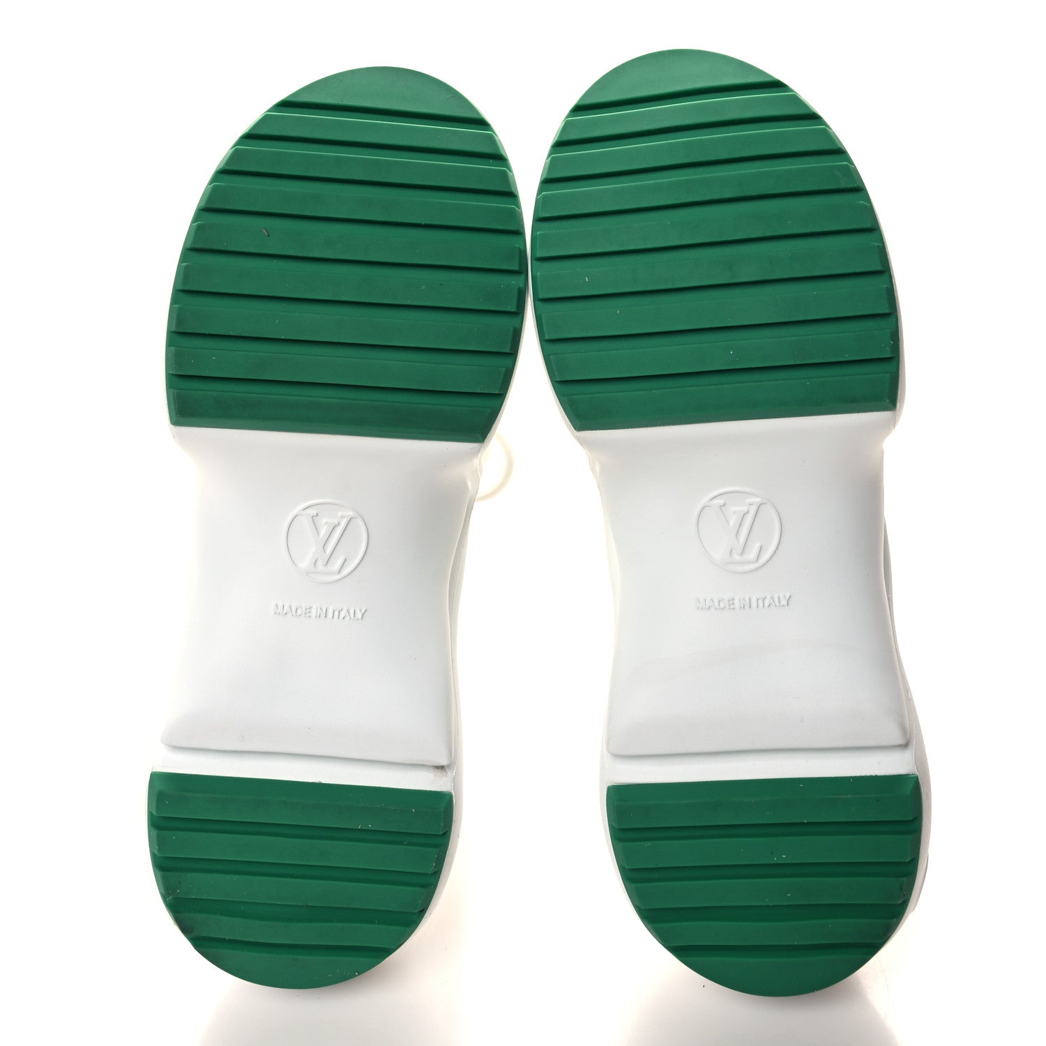 Louis Vuitton Jacquard Velvet Monogram LV Archlight Sneakers 36 White Vert 5 of 8