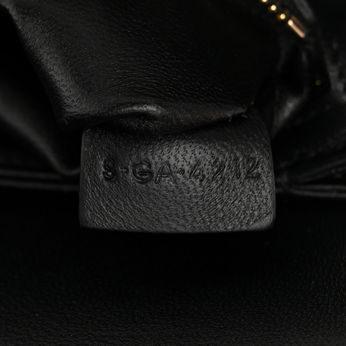Shiny Calfskin Teen Triomphe Black