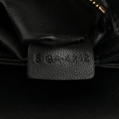 Celine Shiny Calfskin Teen Triomphe Black 8 of 11