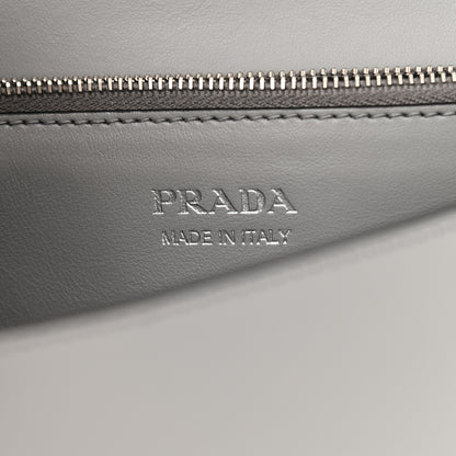 Prada Saffiano City Calfskin Studded Large Elektra Shoulder Bag Nube 6 of 10