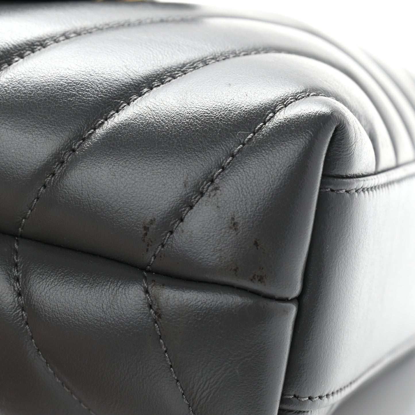 Calfskin Y Quilted Monogram Toy Loulou Crossbody Bag Storm