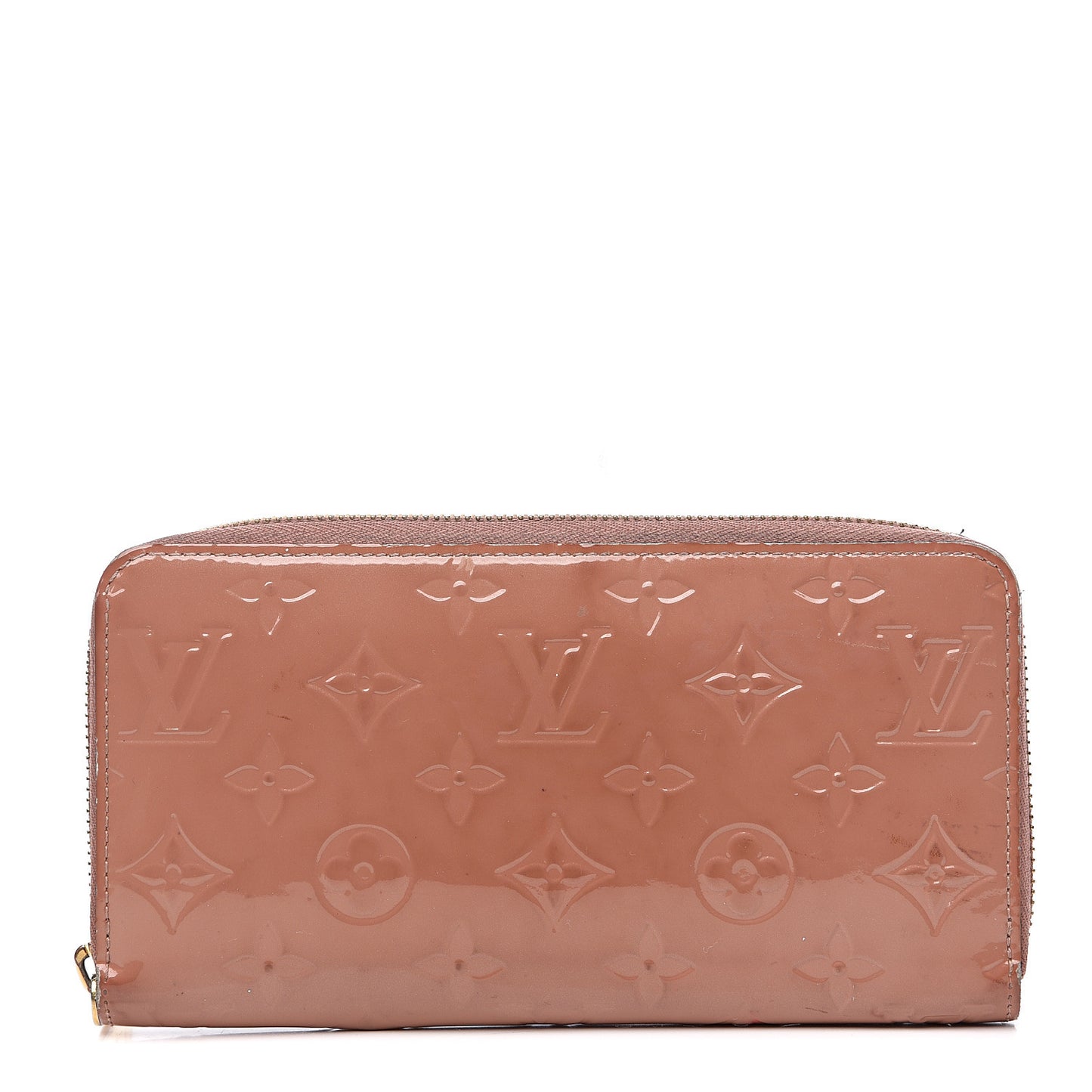 Vernis Zippy Wallet Rose Velours