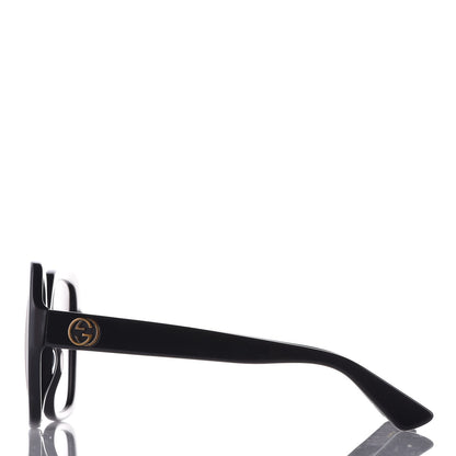 Gucci Acetate Square Frame GG0096S Sunglasses Black 2 of 8