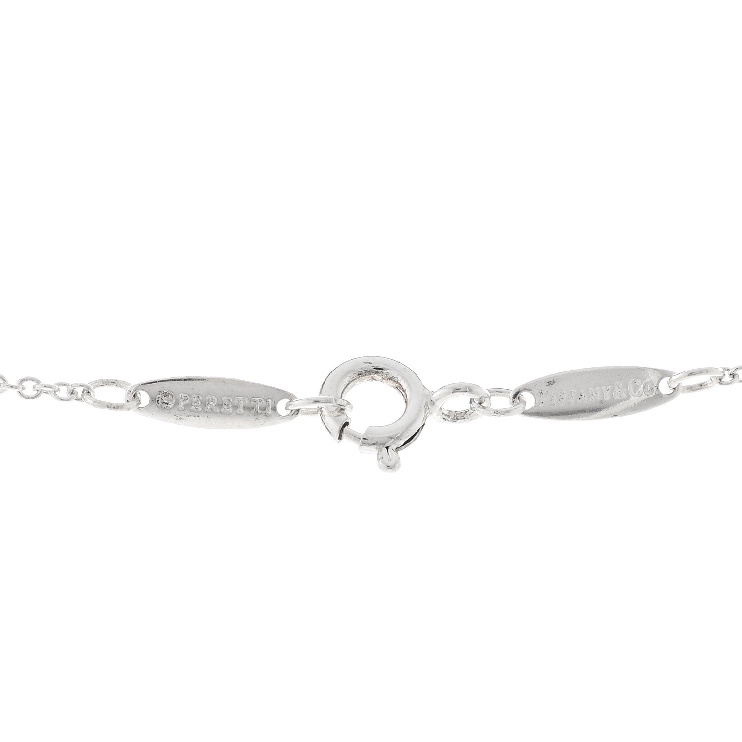 Tiffany Sterling Silver Elsa Peretti Two Carat Faceted Pendant Necklace 4 of 4