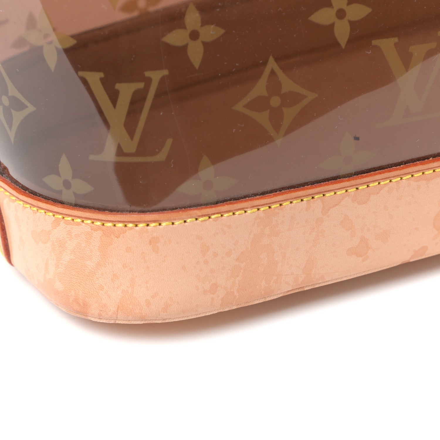 Louis Vuitton Vinyl Cabas Sac Ambre MM 7 of 9