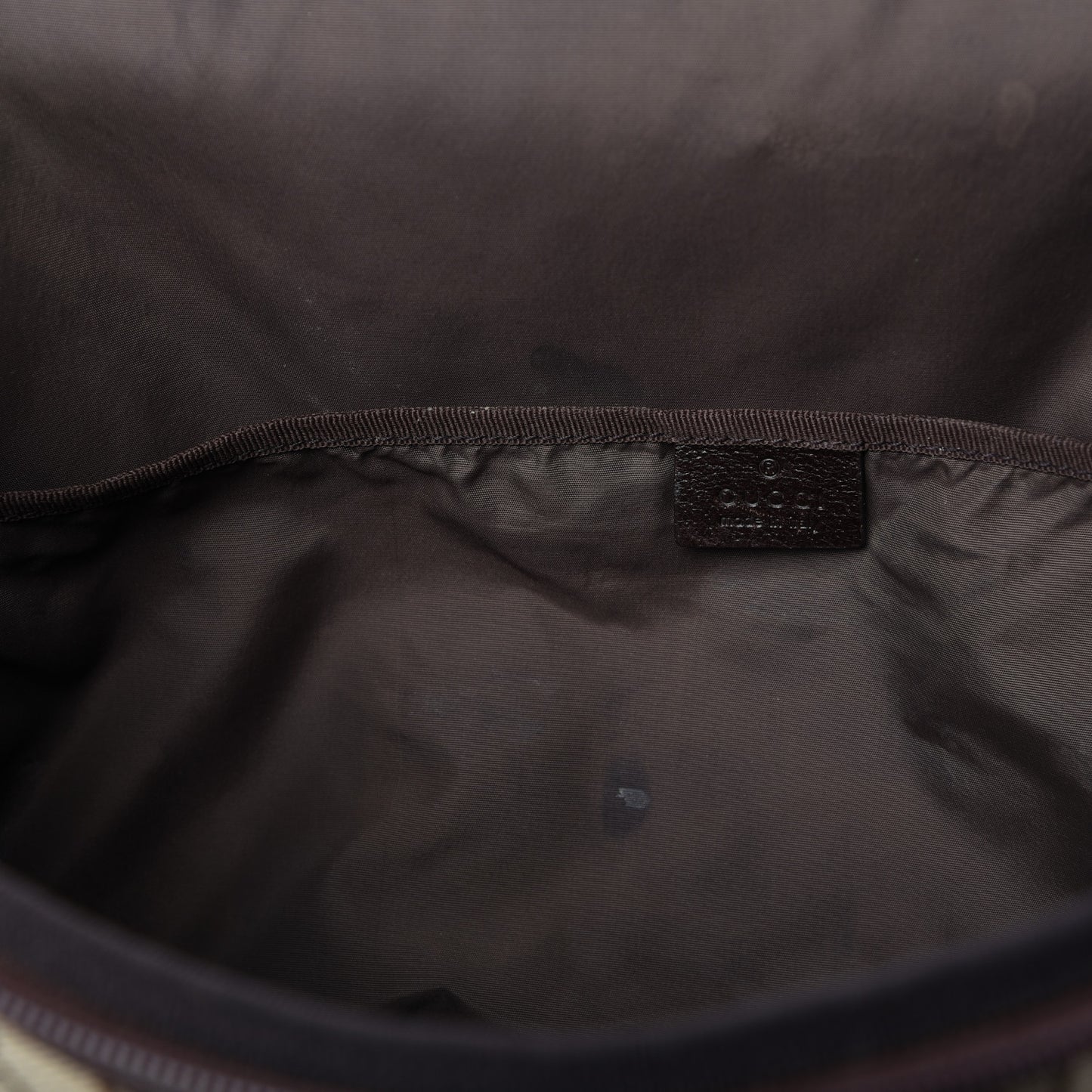 Monogram Natural Pigskin Large Diaper Bag Beige Ebony Cocoa Dark Chocolate