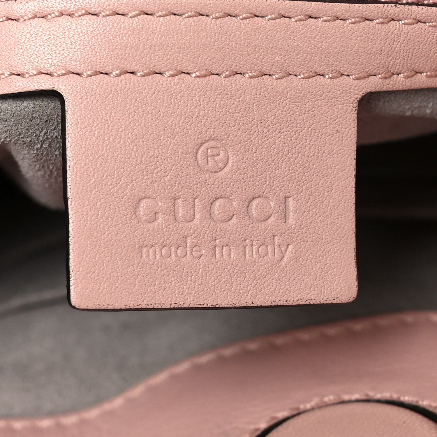 Gucci Calfskin Matelasse Medium GG Marmont Open Top Shoulder Bag Perfect Pink 6 of 10