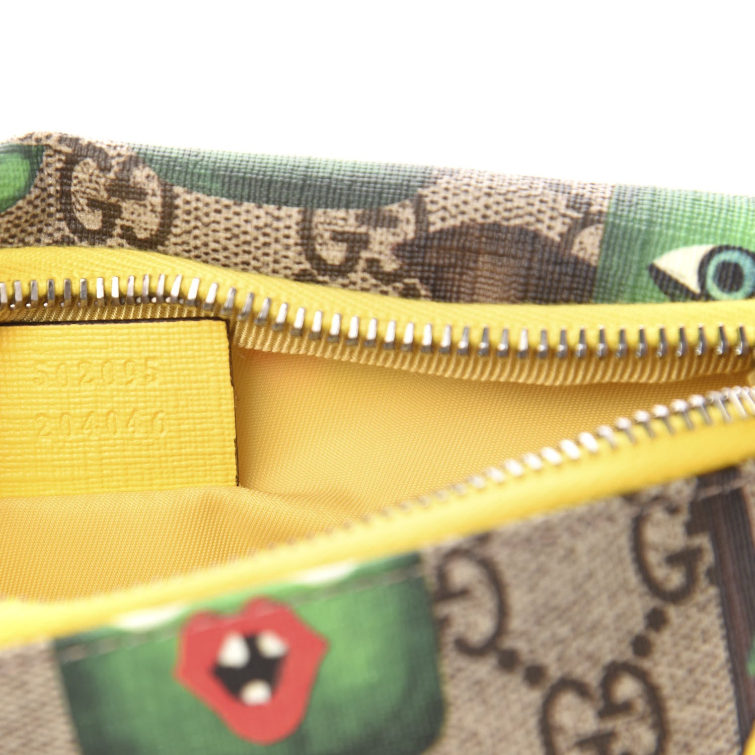 Gucci GG Supreme Monogram Smiling Plants Childrens Belt Bag Multicolor 7 of 10
